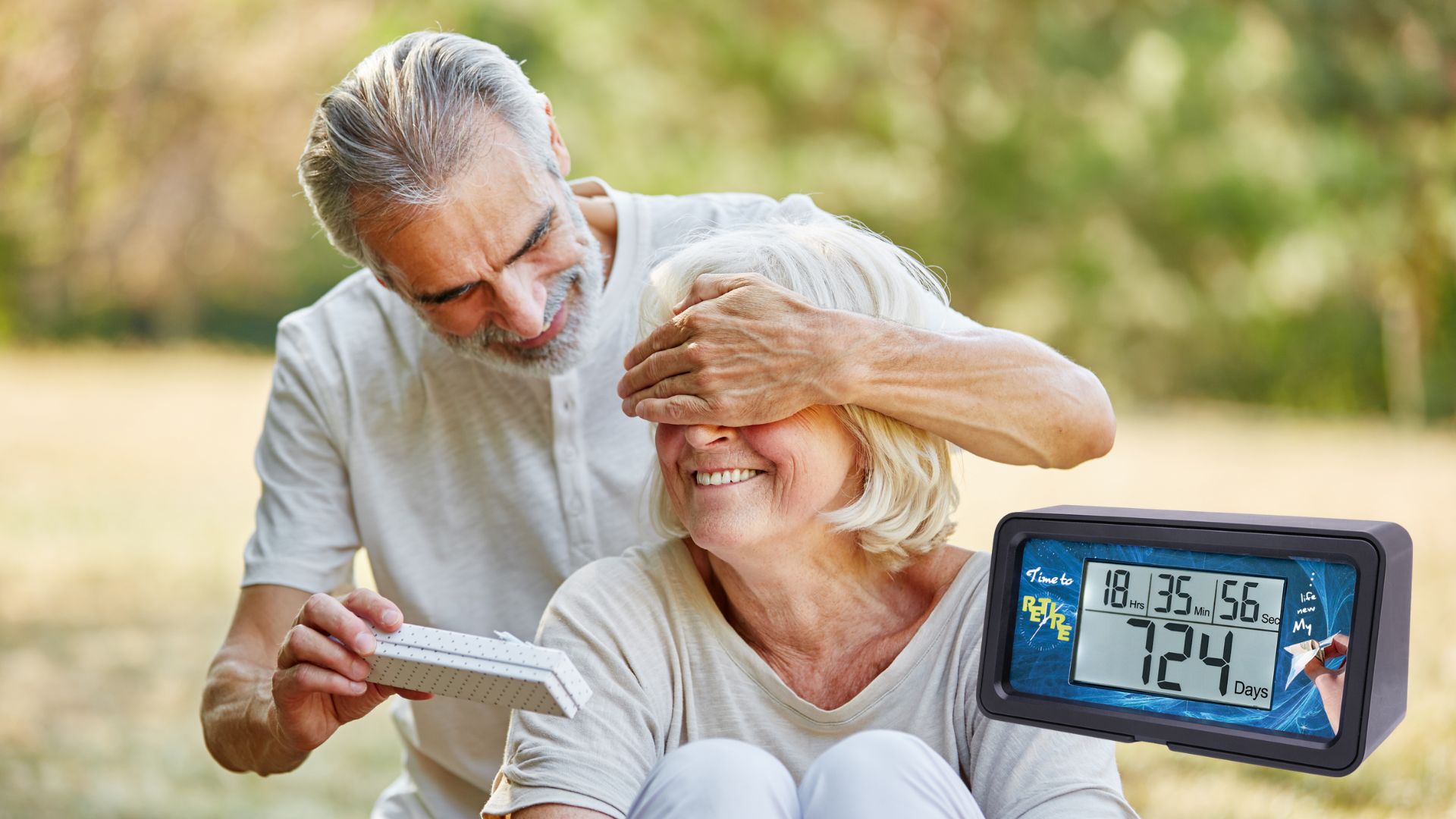 9999 Days Retirement Countdown Timer AY4034-Retirement